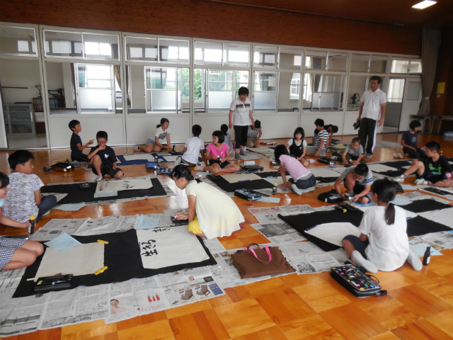小学校で①